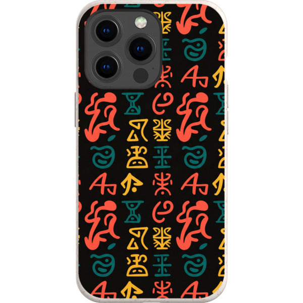 Nsibidi Pulse by Ada Okoye — iPhone Bio-degradable Case — Finnaij