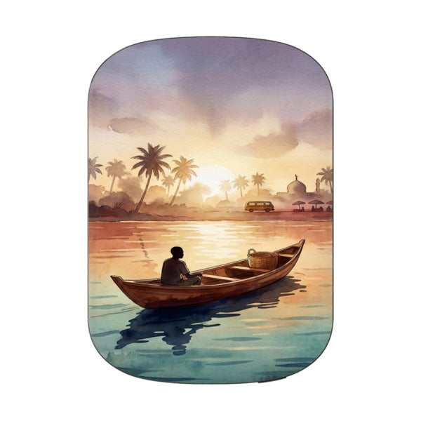 Lagoon Morning by Tobi Akinyemi — MagSafe CHARGEPOD Shell Only — Finnaij