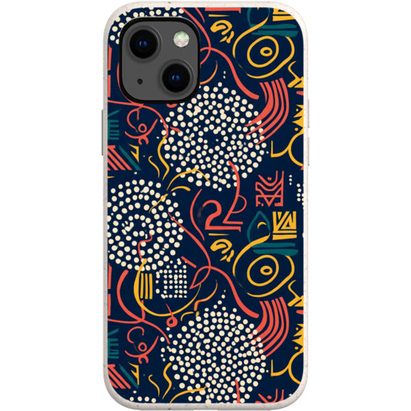 Adire Nightfall by Ada Okoye — iPhone Bio-degradable Case — Finnaij
