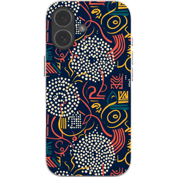 Adire Nightfall by Ada Okoye — iPhone Bio-degradable Case — Finnaij