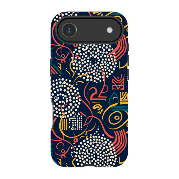 Adire Nightfall by Ada Okoye — Magsafe Tough Case for iPhone — Finnaij