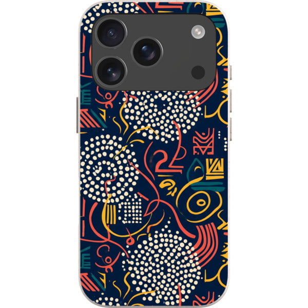 Adire Nightfall by Ada Okoye — iPhone Bio-degradable Case — Finnaij