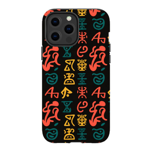 Nsibidi Pulse by Ada Okoye - iPhone Tough Case