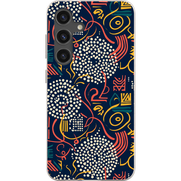 Adire Nightfall by Ada Okoye - Samsung Galaxy Bio-degradable Case