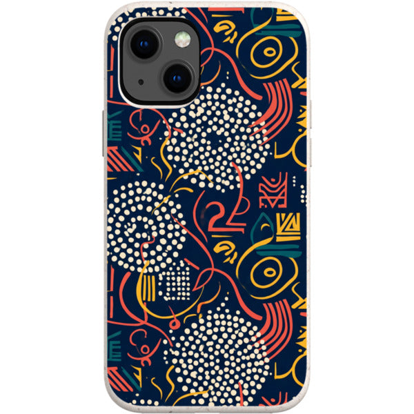Adire Nightfall by Ada Okoye — iPhone Bio-degradable Case — Finnaij