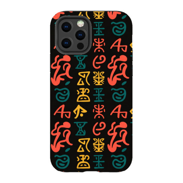 Nsibidi Pulse by Ada Okoye - iPhone Tough Case