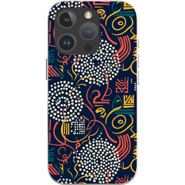 Adire Nightfall by Ada Okoye — iPhone Bio-degradable Case — Finnaij