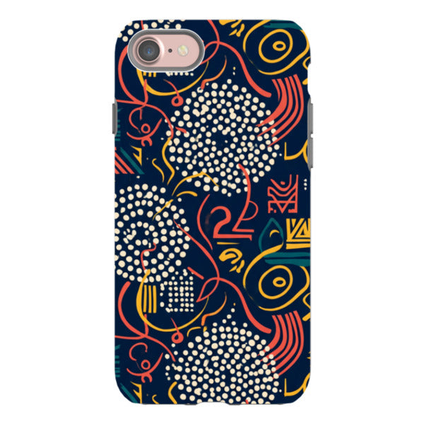 Adire Nightfall by Ada Okoye - iPhone Tough Case
