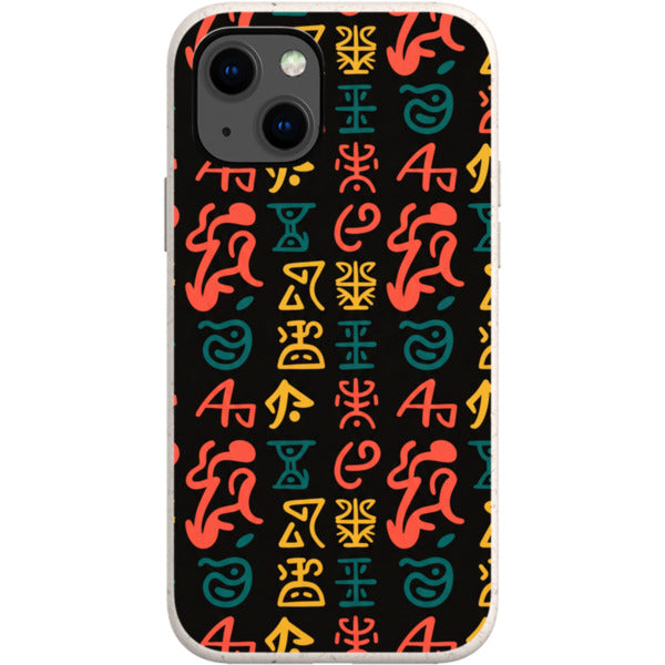 Nsibidi Pulse by Ada Okoye — iPhone Bio-degradable Case — Finnaij