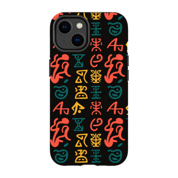 Nsibidi Pulse by Ada Okoye - iPhone Tough Case
