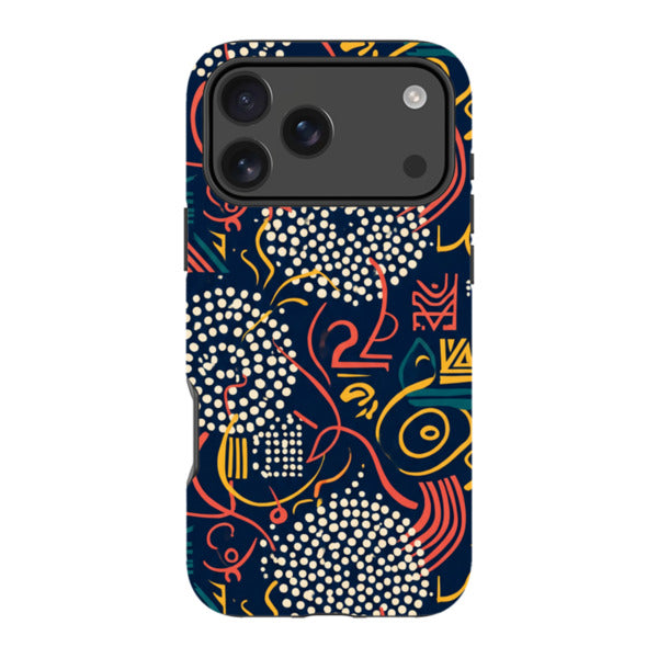 Adire Nightfall by Ada Okoye Tough Case for iPhone — Finnaij