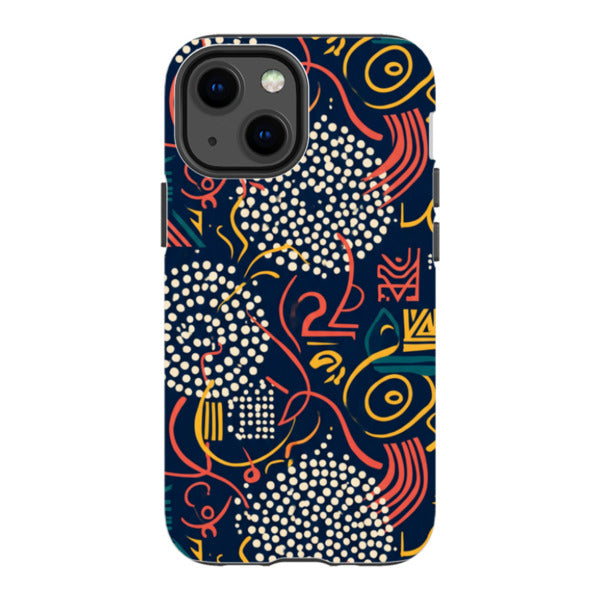 Adire Nightfall by Ada Okoye - iPhone Tough Case