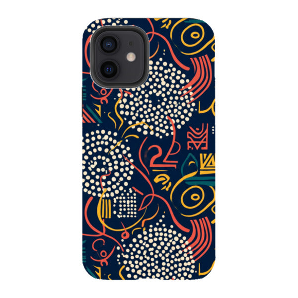 Adire Nightfall by Ada Okoye - iPhone Tough Case