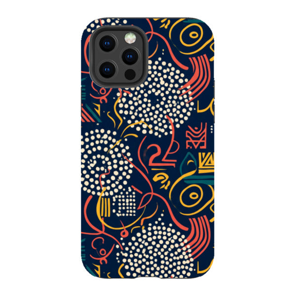Adire Nightfall by Ada Okoye - iPhone Tough Case