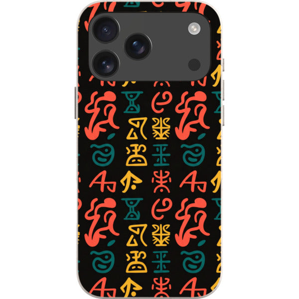 Nsibidi Pulse by Ada Okoye — iPhone Bio-degradable Case — Finnaij
