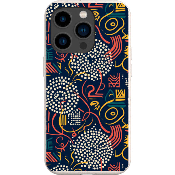 Adire Nightfall by Ada Okoye — iPhone Bio-degradable Case — Finnaij