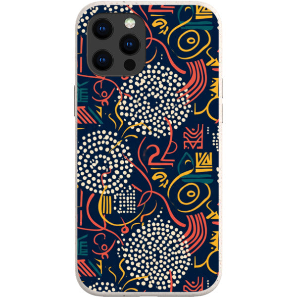 Adire Nightfall by Ada Okoye — iPhone Bio-degradable Case — Finnaij