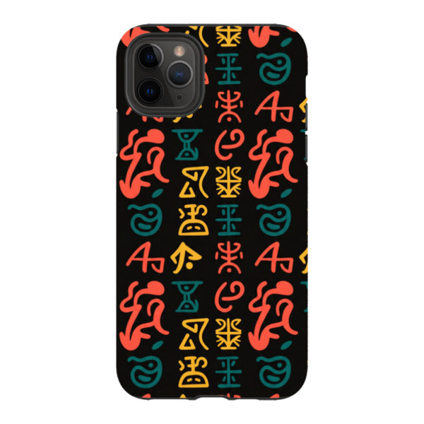 Nsibidi Pulse by Ada Okoye - iPhone Tough Case