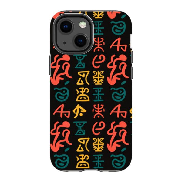 Nsibidi Pulse by Ada Okoye - iPhone Tough Case