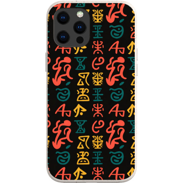 Nsibidi Pulse by Ada Okoye — iPhone Bio-degradable Case — Finnaij