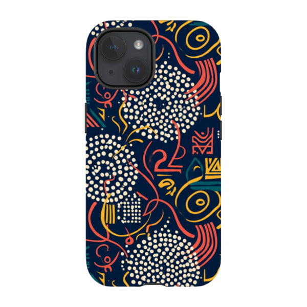 Adire Nightfall by Ada Okoye - iPhone Tough Case
