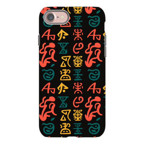 Nsibidi Pulse by Ada Okoye - iPhone Tough Case