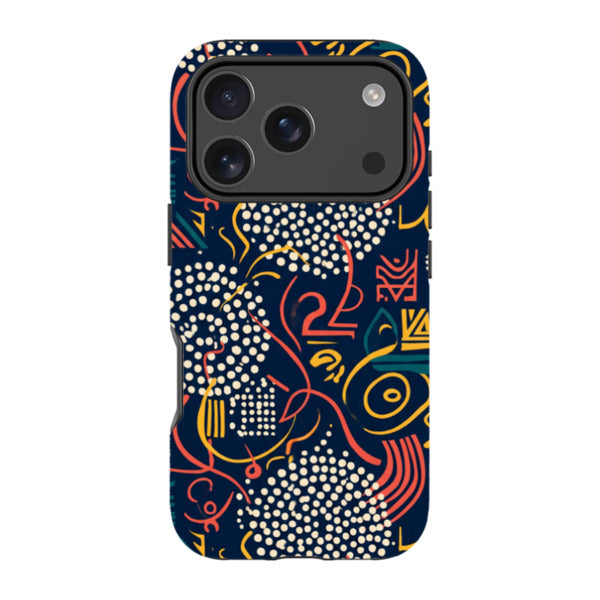 Adire Nightfall by Ada Okoye - iPhone Tough Case