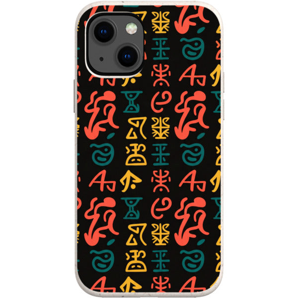 Nsibidi Pulse by Ada Okoye — iPhone Bio-degradable Case — Finnaij