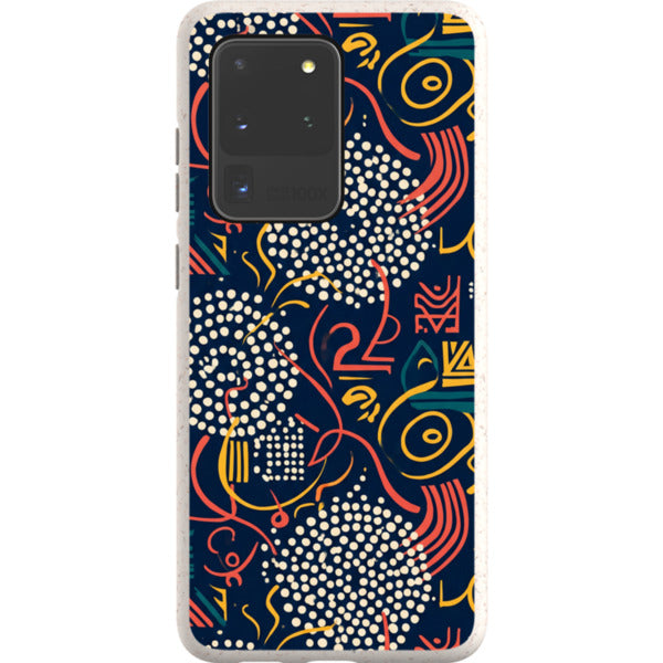 Adire Nightfall by Ada Okoye - Samsung Galaxy Bio-degradable Case