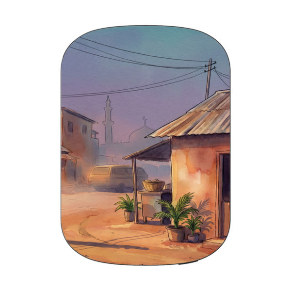 City Edge Quiet Street by Tobi Akinyemi — MagSafe CHARGEPOD Shell Only — Finnaij