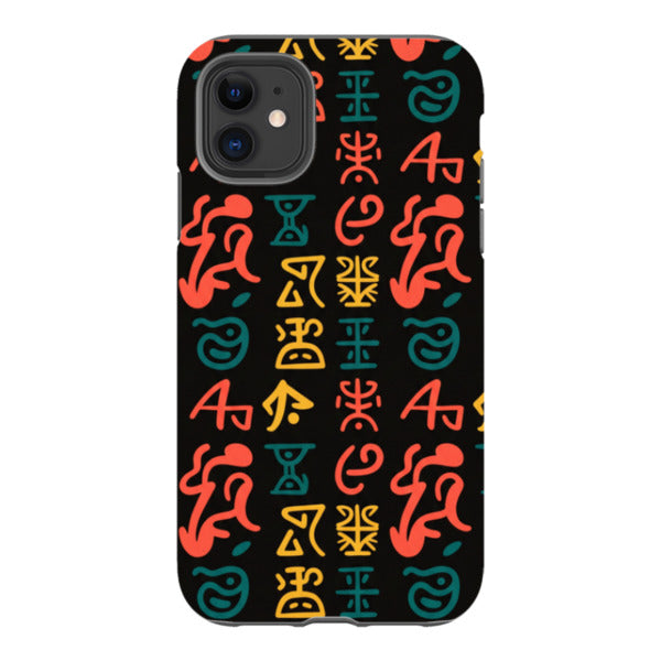 Nsibidi Pulse by Ada Okoye - iPhone Tough Case