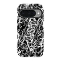 Black-White Grunge — Pixel 10 Tough Case — Finnaij