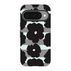 Bold Floral Black — Pixel 10 Tough Case — Finnaij