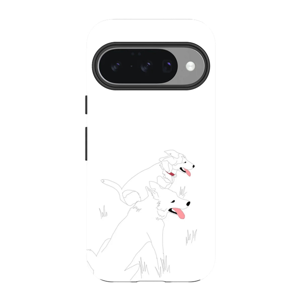 Sunny and Kit Kat by Keagan Haight — Pixel 10 Tough Case — Finnaij