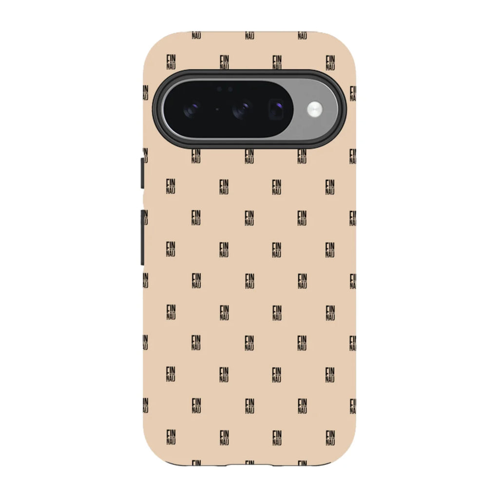 Monogram Beige Harvest — Pixel 10 Tough Case — Finnaij
