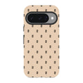 Monogram Beige Harvest — Pixel 10 Tough Case — Finnaij