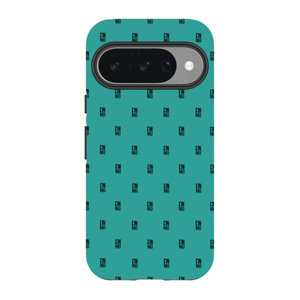 Monogram Teal — Pixel 10 Tough Case — Finnaij
