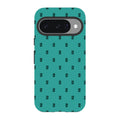 Monogram Teal — Pixel 10 Tough Case — Finnaij