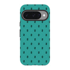 Monogram Teal — Pixel 10 Tough Case — Finnaij