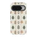 Birch and Linen Pattern by Elsi Vaarala — Pixel 10 Tough Case — Finnaij