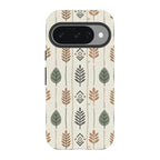 Birch and Linen Pattern by Elsi Vaarala — Pixel 10 Tough Case — Finnaij