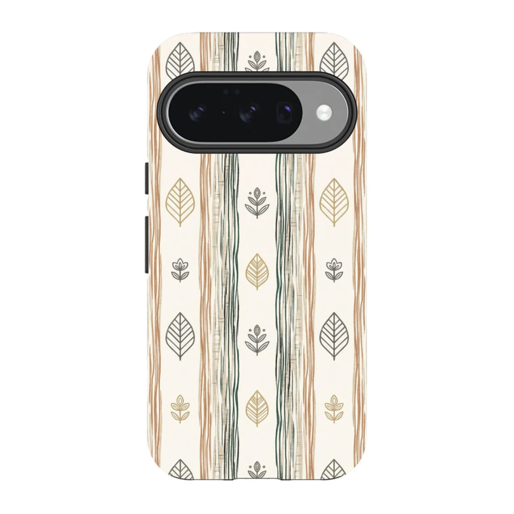 Birch Linen Harmony by Elsi Vaarala — Pixel 10 Tough Case — Finnaij