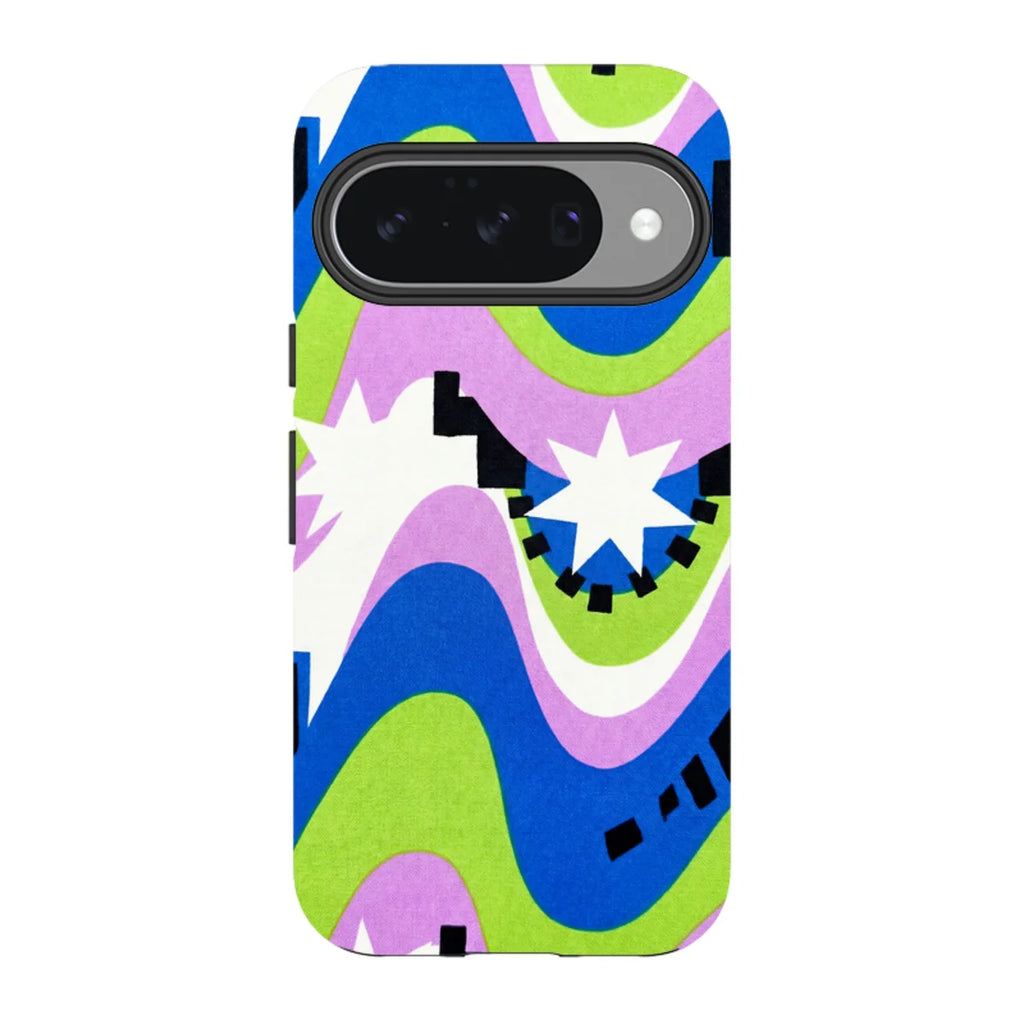 Aurora Pop Burst by Salla Niemi — Pixel 10 Tough Case — Finnaij