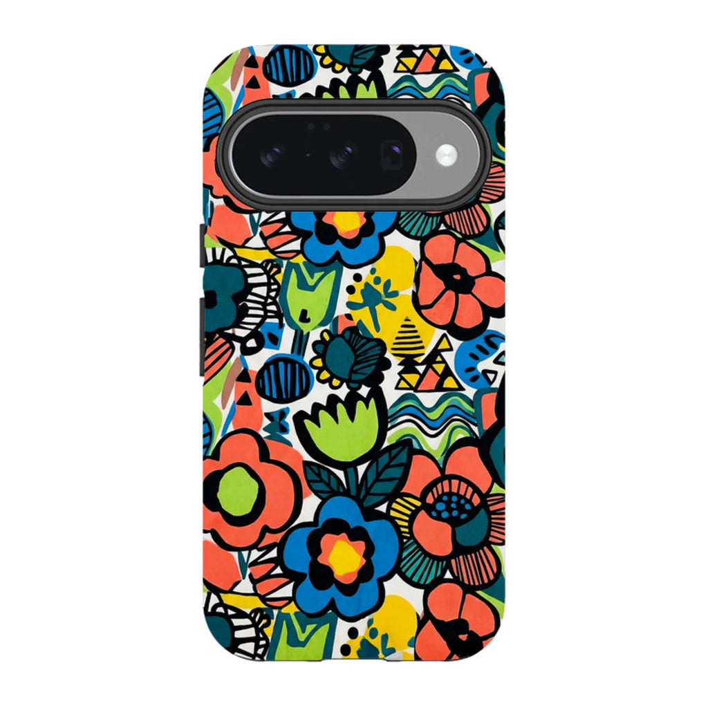 Floral Street Nordic by Salla Niemi — Pixel 10 Tough Case — Finnaij