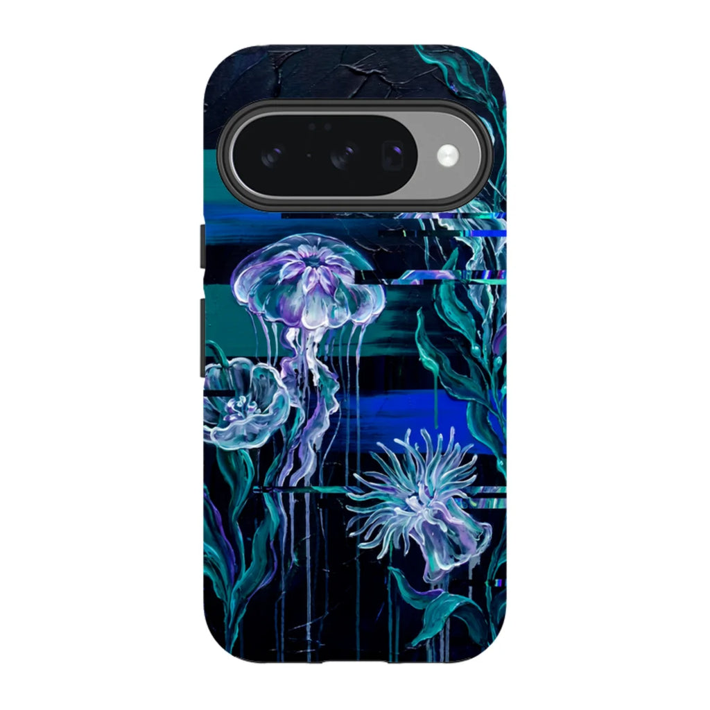 Deep-Sea Underwater Botanical Fantasy by Frida Lövström — Pixel 10 Tough Case — Finnaij