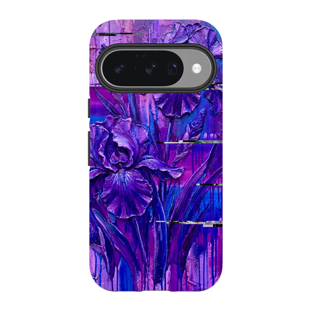 Iris Flowers by Frida Lövström — Pixel 10 Tough Case — Finnaij