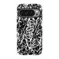 Black-White Grunge — Pixel 10 Pro Tough Case — Finnaij