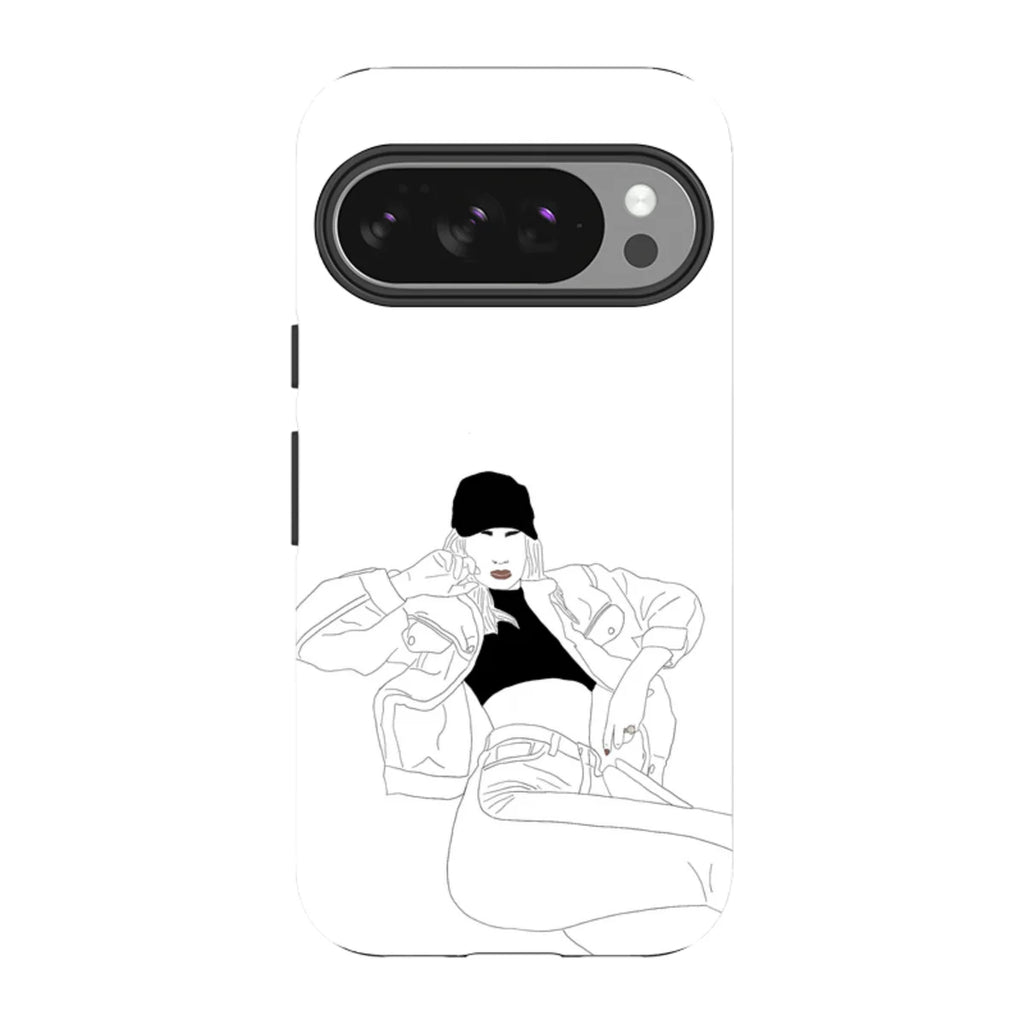 Black Cap by Keagan Haight — Pixel 10 Pro Tough Case — Finnaij