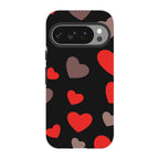 Red Hearts — Pixel 10 Pro Tough Case — Finnaij