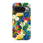 Berry Meadow Glow by Aino Kallio — Pixel 10 Pro Tough Case — Finnaij